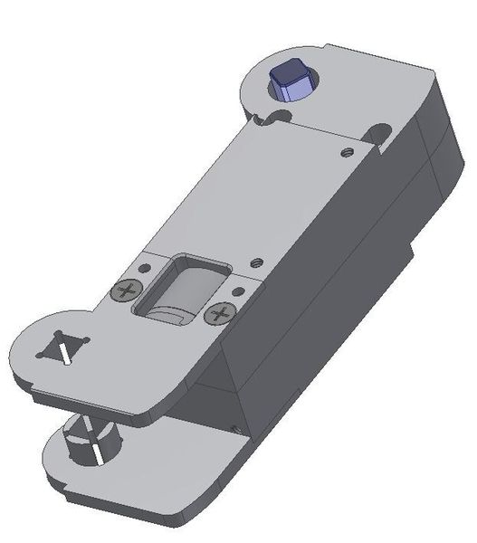 Das Gelenkmodul ohne Mantelgehäuse mit Seitenwangen. (Bild: Maul Konstruktionen)