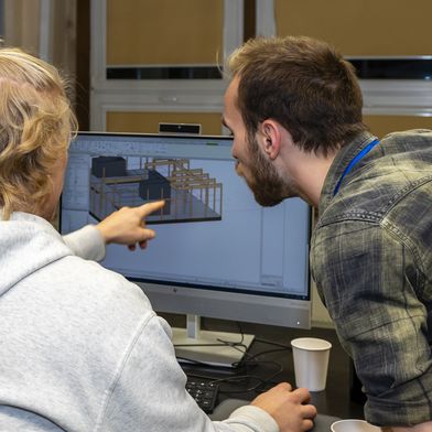 Teamwork im Planungswettbewerb. (Bild: Loreen Zeisberg / Jade University of Applied Science)