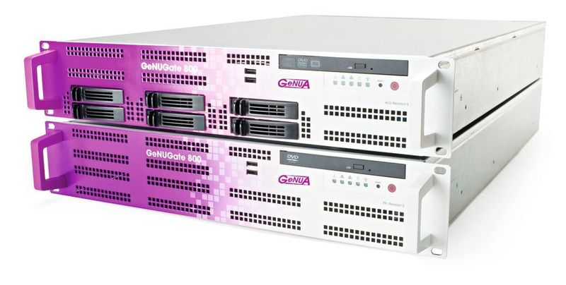 Die Genugate 800 kombiniert einen Paketfilter mit einem Applikation Level Gateway. (Archiv: Vogel Business Media)