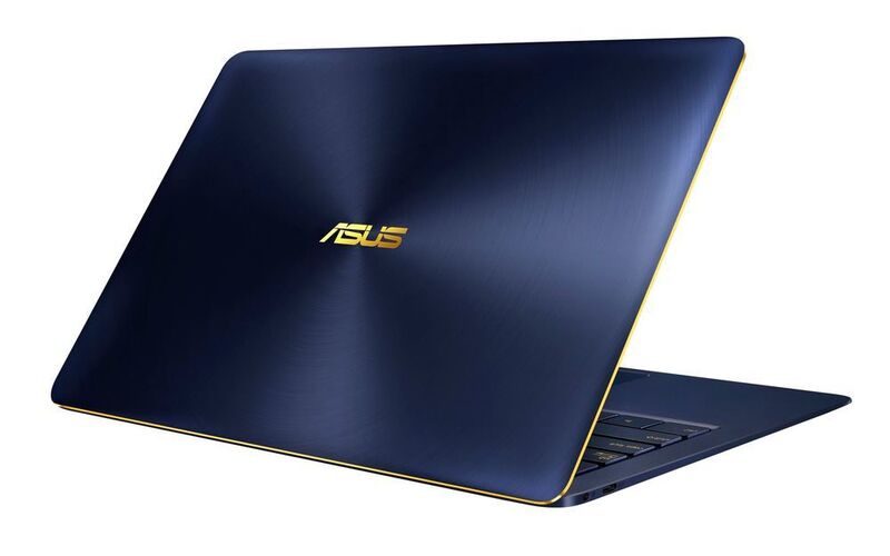 Das Aluminium-Unibody-Gehäuse des Asus Zenbook 3 Deluxe ist nur 12,9 mm hoch. (Asus)