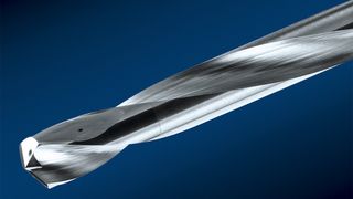 Der Garant-Aluminium-Hochleistungsbohrer verfügt über vier Kühlkanäle zur optimalen Spanabfuhr. (Archiv: Vogel Business Media)
