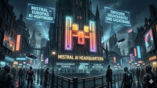 Mistral AI als Europas KI‑Hoffnung: zwischen Souveränitätsanspruch und globalem Wettbewerbsdruck. (Bild: KI-generiert)