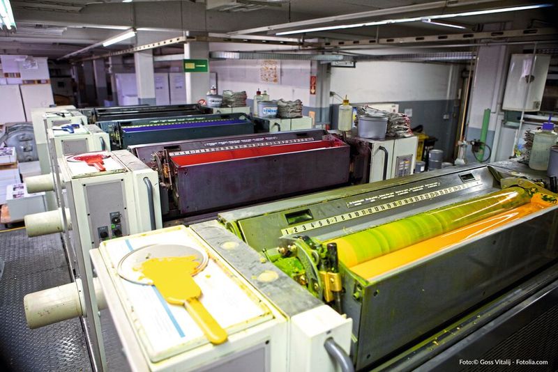 Die freischaltenden Sicherheitskupplungen eignen sich für Anwendungen mit großen Massenträgheitsmomenten, wie beispielsweise Druckmaschinen. (Bild: ©Goss Vitalij - stock.adobe.com)