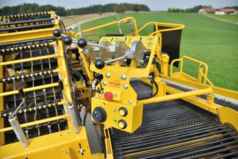Detail der Kartoffelerntemaschine Keiler 1. (Bild: Ropa)