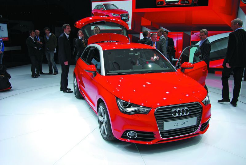 Im Sommer rollt der neue Audi A1 in die Schauräume der Händler. Mit einem Einstiegspreis von 16.000 Euro konkurriert er vor allem mit dem Mini. (Archiv: Vogel Business Media)