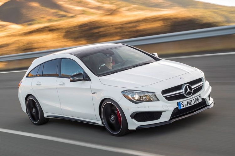 In 4,7 Sekunden ist der schnelle Kombi auf 100 km/h. (Foto: Daimler)