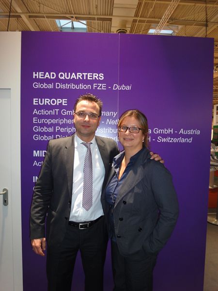 Gernot Sonnek und Daniela Leventic, ActionIT (Archiv: Vogel Business Media)
