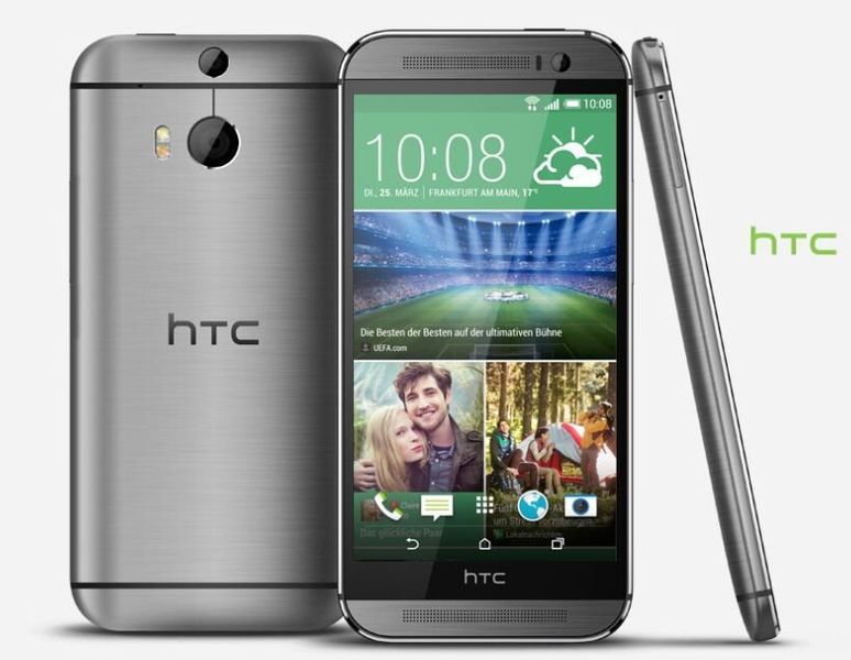 Das neue HTC Flaggschiff One M8 denkt mit. Wird das Telefon ans Ohr geführt, wird ein eingehender Anruf automatisch angenommen, ohne dass zuvor das Display berührt werden muss. (HTC)