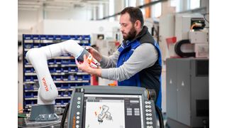 Robotik-Ideen für Handwerk und kleine Betriebe. (Bild: KUKA)