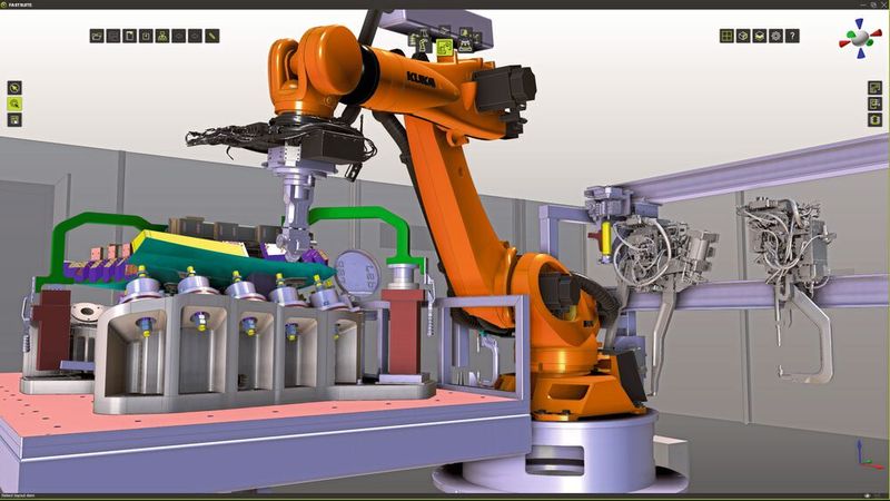 Optimierte Simulation und Programmierung des Rollfalzens. (Bild: Cenit)