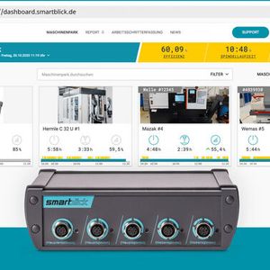 Mit Smartblick hat man den gesamten Maschinenpark im Blick.(Bild:  F&M)