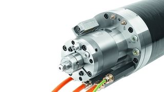 Mit der Drive-Cliq-Schnittstelle lassen sich alle relevanten Kenndaten digital zwischen Motorspindel, Antrieb und Steuerungssystem der Werkzeugmaschine austauschen. (Archiv: Vogel Business Media)