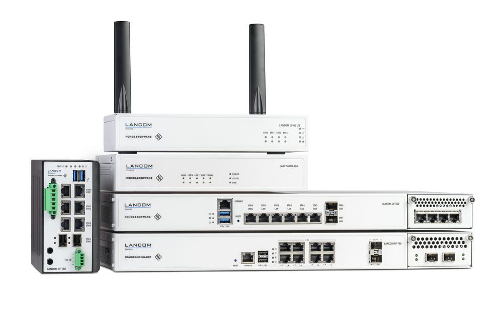 Desktop Firewall mit LTE Advanced Modem