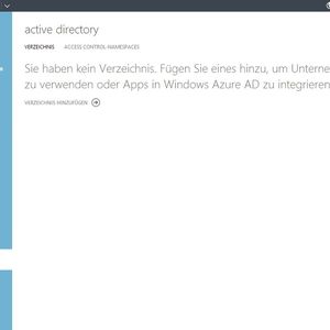 Windows Azure Active Directory verwalten Administratoren im Webportal von Windows Azure.