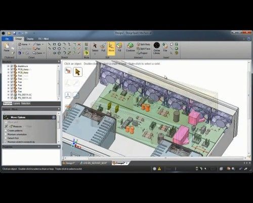 Designspark Mechanical Version 2.0: Die kostenfreie 3D-Modellierungs-Software in Aktion (Bild: RS Components)