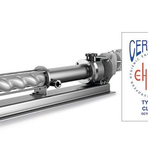 Weiteres Hauptmerkmal der neuen BCFH-Baureihe ist eine konstruierte rotierende Einheit aus Titan, der sogenannte Flexrod, der korrosionsfest, wartungsarm und verschleißfrei arbeitet und zudem die Exzenterbewegung schonend aufnimmt. Diese sehr biegsame Welle greift die exzentrische Bewegung auf und gibt sie an den Rotor weiter. Dadurch benötigt der Flexrod keine Gelenke. 
