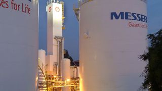 Under the brand 'Messer - Gases for Life', the company offers products and services in Europe, Asia and America. (symbolic image) (Messer)