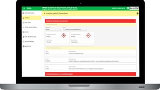 Die anwenderfreundliche HSEQ-Software von Qumsult ermögliche effizientes Gefahrstoffmanagement und bietet personalisierbare Betriebsanweisungen, die auf Knopfdruck verfügbar sind.  (Bild: Qumsult GmbH & Co. KG)