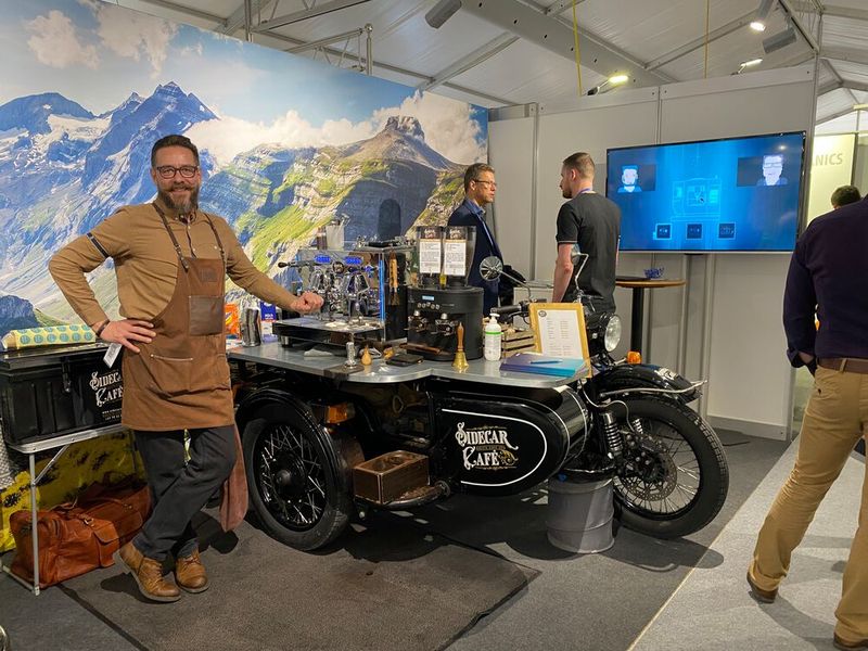 Coffee-Break beim Sidecar Café! (Bild: Anne Richer, SMM)