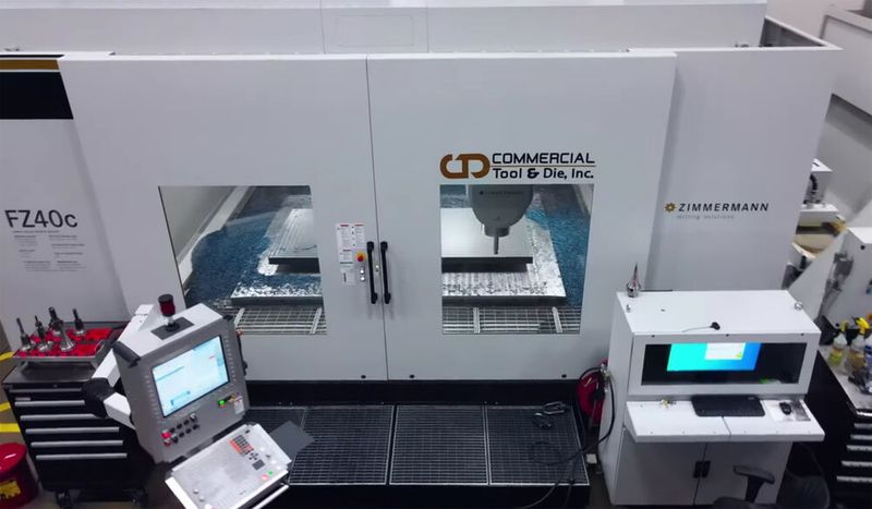 Aerial view of the FZ40c (Source: Zimmermann)