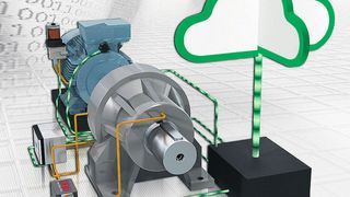 Predictive Maintenance 4.0: Cloud-basierte Services bieten eine automatisierte Zustandsanalyse von Wälzlagern und geben Prognosen über deren tatsächliche Restlaufzeiten ab. (Bild: Schaeffler)