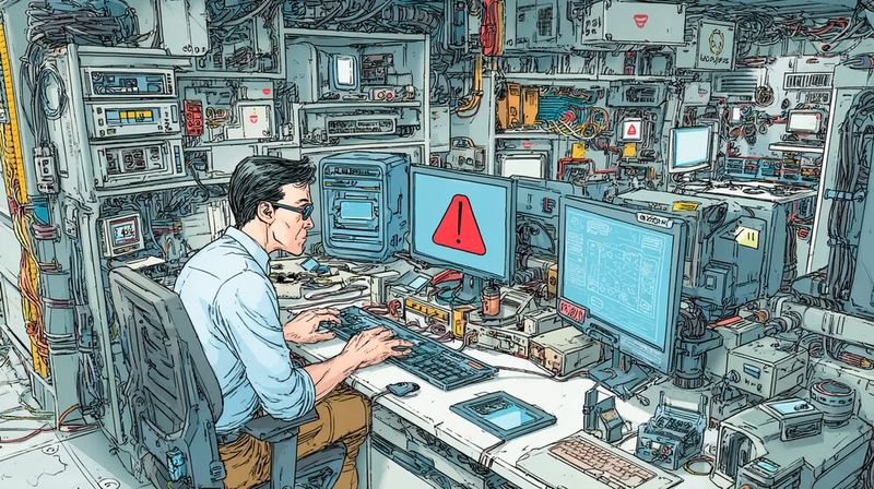 Im Visier von Cyberkriminellen stehen mittlerweile auch die Backups.(Bild:  Midjourney / KI-generiert)