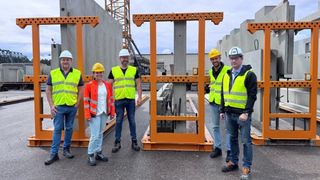 Das Team von Max Bögl, Sensolus und Alps Alpine.  (Bild: Max Bögl)