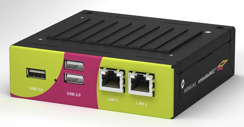 Pentair hat auf der Embedded World in Nürnberg ein Gehäuse inklusive Kühllösung präsentiert, welches für den neuen Standard embeddedNUC konzipiert ist. Dieser greift die Vorteile des Intel-NUC-Systems für Consumer-Anwendungen auf, ist aber speziell auf Industrie-Applikationen ausgelegt. (Bild: Pentair)