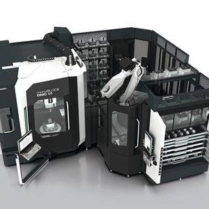 Das «Matris WPH» von DMG Mori ist für das Handling sowohl von Werkstücken als auch Paletten konzipiert.(Bild:  DMG Mori)