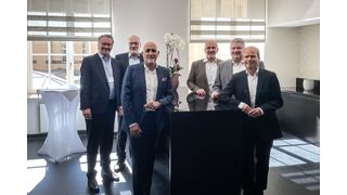 Der Vorstand des VLB wird größer (v.l.): Olaf Heptner (GF), Dr. Klaus Vatter, Thomas Linse, Eugen Talmann (Präsident FEM R+S), Christian Jünemann und Dirk Schulz. (Bild: VLB)