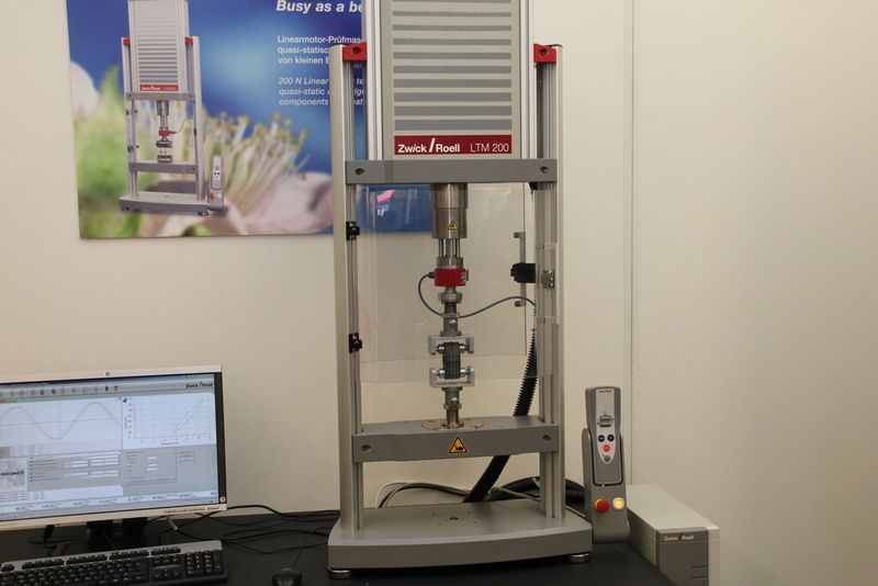 Linearmotor-Prüfmaschine. (Bild: Schäfer)