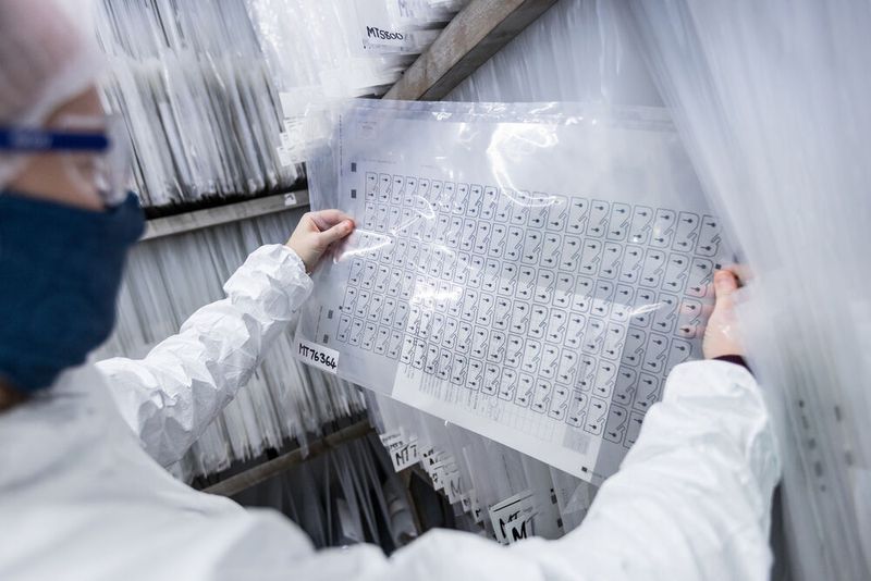 Chemical etching is a highly repeatable etching process that achieves exacting tolerances. (Precision Micro)