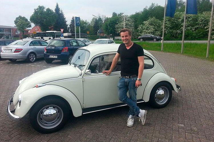 Niklas Dannacker fährt einen Verwandten des Porsche 912, einen VW Käfer aus dem Jahr 1972. (privat)