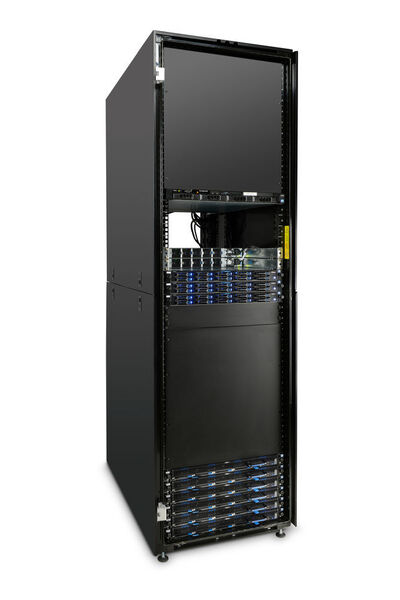 Die Minimalkonfiguration der ActiveScale P100 mit 720 TB Bruttospeicher.   (Western Digital)