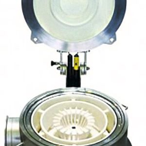 Die Prall-Luft Sichtermühle ACM erreicht eine extrem feine und enge Partikelgrößenverteilung.(Bild:  Hosokawa Alpine)