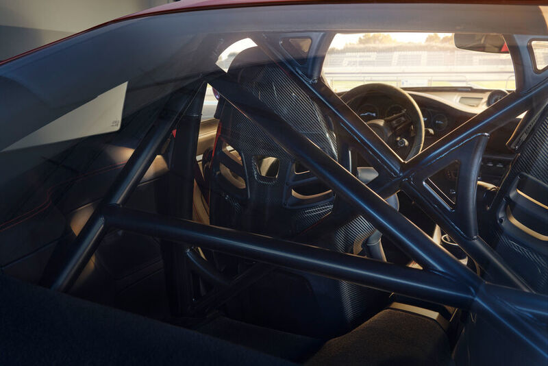 Auf Wunsch lässt sich der 911 GT3 mit Überrollkäfig ausstatten. (Auto-Medienportal.Net/Porsche)