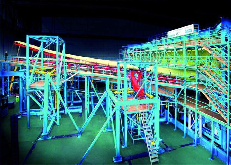 Bild 2: Eine Herausforderung lag in der Größe des Airbus 380, der teilweise die doppelten Dimensionen früherer Flugzeugtestparameter nötig macht. (Archiv: Vogel Business Media)