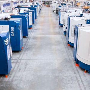 Das Gebrauchtmaschinenzentrum von Grob in Mindelheim bietet Kunden kurzfristig lieferbare Maschinen in gewohnter Grob-Qualität.(Bild:  Grob)