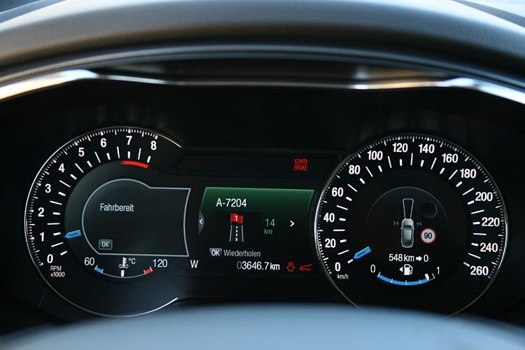 ... als das in den Modellen, die ausschließlich mit Verbrennungsmotor unterwegs sind. (Foto: Ford)