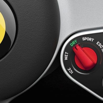 Aus dem Cockpit des neuen E-Ferraris „Luce“. (Bild: Ferrari)