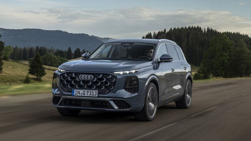 Im Herbst lässt Audi die dritte Generation der SUV-Reihe Q7 von der Leine.(Bild:  Audi)