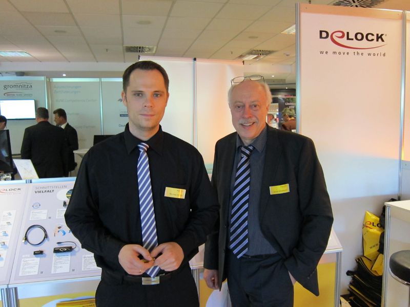 Thomas Scholz und Detlef Kleemann (r), Tragant (Bild: IT-BUSINESS)