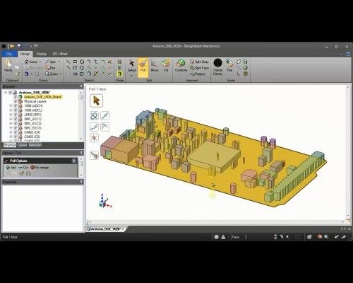 Designspark Mechanical Version 2.0: Die kostenfreie 3D-Modellierungs-Software in Aktion (Bild: RS Components)