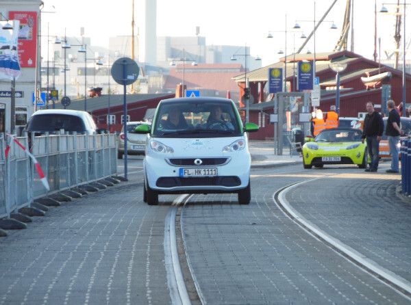 Der dritte Platz ging an die IHK Flensburg mit Gorm Casper und Andreas Meyer (Bild: Eco-Mobility e.V.)
