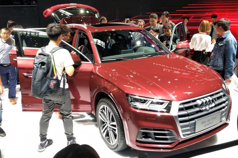 Der Audi Q5 L ist bereits mit verlängertem Radstand unterwegs.  (Stefan Grundhoff)