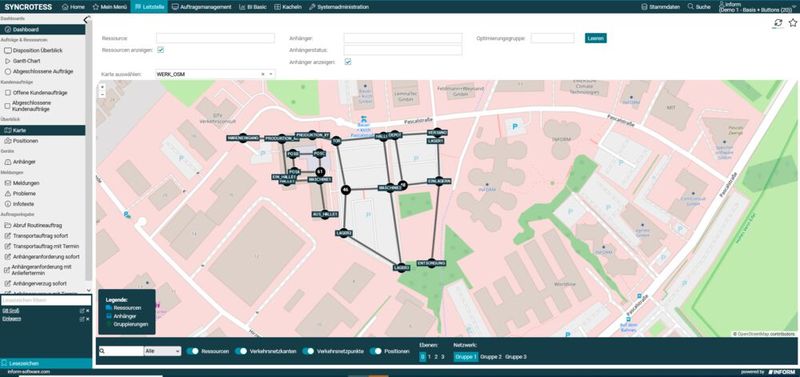 Würth setzt seit 2020 auf die Hofsteuerung Syncrotess von Inform. (Bild: Inform)