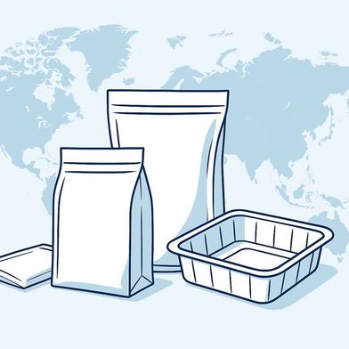 Innovative Monomaterial-Verpackungen gewinnen sowohl in aufstrebenden als auch gesättigten Märkten an Bedeutung. Dank ihrer Recyclingfähigkeit und Materialeffizienz sind sie für die Nachhaltigkeitsziele unverzichtbar geworden. (Bild: GPT Image Editor / KI-generiert)