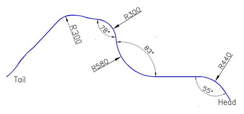 Fig. 5: Itaqui PC1 (4.3 km conveyor centre length) plan view. (Conveyor Dynamics)