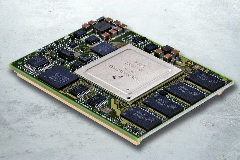 Bild 12: Mit dem TQMa6x, basierend auf der ARM-Prozessorfamilie i.MX6 von Freescale, bietet TQ ein preisgünstiges, kleines und rechenleistungsstarkes Minimodul (TQ-Group)