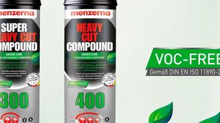 Die Green-Line-Schleifpolituren von Menzerna kommen ohne Lösemittel aus. (Bild: Menzerna)